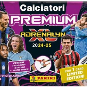 Panini SERIE A 2024/2025 Adrenalyn Karty PREMIUM PACKET