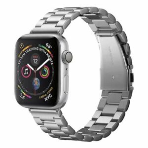 Spigen remienok Modern Fit pre Apple Watch 42/44/45mm - Silver