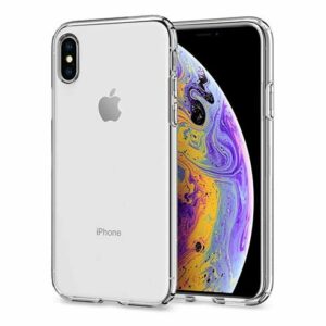 Spigen kryt Liquid Crystal pre iPhone XS - Clear