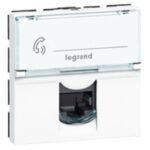 Legrand LCS3 MOSAIC zásuvka 1xRJ45 FTP Cat5E