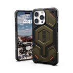 UAG kryt Monarch Pro Magsafe pre iPhone 15 Pro Max - Kevlar Element Green