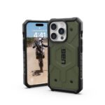 UAG kryt Pathfinder Magsafe pre iPhone 15 Pro - Olive Drab