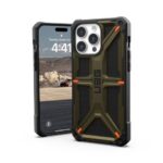 UAG kryt Monarch pre iPhone 15 Pro Max - Kevlar Element Green
