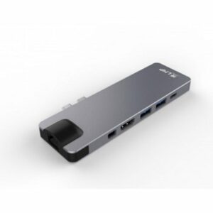LMP USB-C Compact Dock 8 port - Space Gray Aluminium