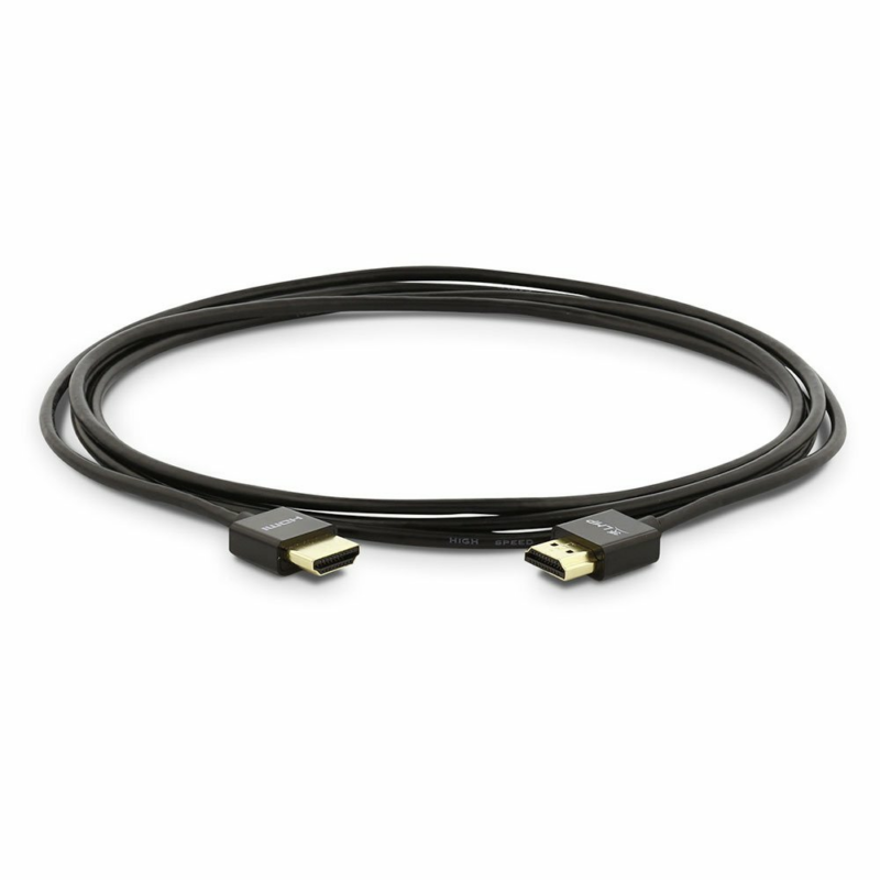 LMP kábel HDMI to HDMI 2.0 super slim 4K@60Hz 0.5m - Black