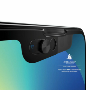 PanzerGlass ochranné sklo Camslider AB pre iPhone 13/13 Pro - Black Frame