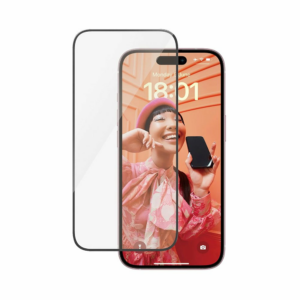 PanzerGlass ochranné sklo UWF pre iPhone 15 - Black Frame