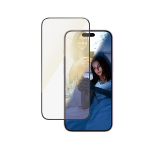 PanzerGlass ochranné sklo UWF EyeCare pre iPhone 16 Plus/15 Plus - Black Frame