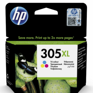 HP 305XL High Yield Tri-color Original Ink Cartridge pre HP DeskJet 2300