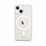 iStores by EPICO HERO MAGNETIC - MAGSAFE COMPATIBLE CASE iPhone 13 mini - transparentný