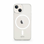 iStores by EPICO HERO MAGNETIC - MAGSAFE COMPATIBLE CASE iPhone 13 - transparentný