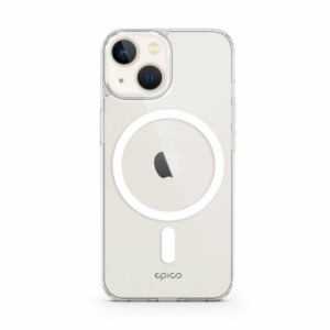 iStores by EPICO HERO MAGNETIC - MAGSAFE COMPATIBLE CASE iPhone 13 - transparentný