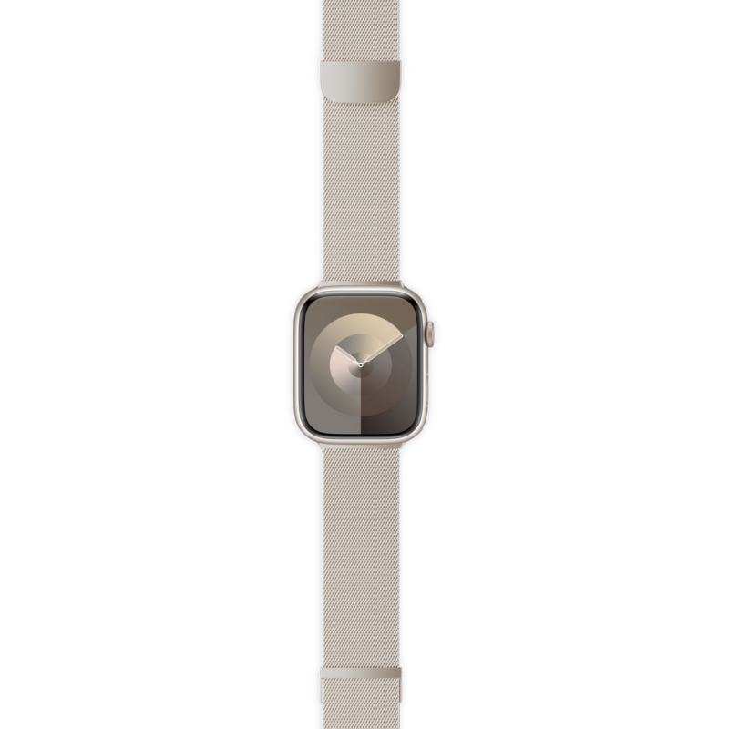 Epico Watch Strap Milanese+ 38/40/41mm - hviezdne biela