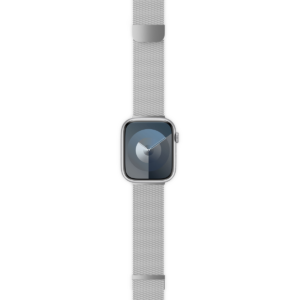 Epico Watch Strap Milanese+ 38/40/41mm - striebrorná
