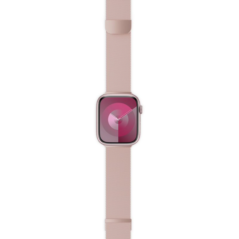 Epico Watch Strap Milanese+ 38/40/41mm - ružovo zlatá