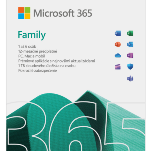 Microsoft 365 Family SK - box