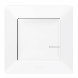 Legrand VALENA LIFE S NETATMO SMART SPÍNAČ S MOŽNOSŤOU STMIEVANIA BIELY