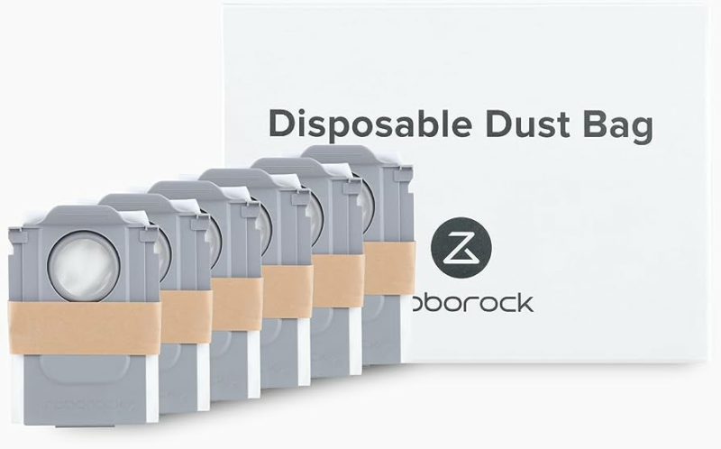 Roborock vrecká na prach pre stanice modelov série Qrevo/S/Pro a S8 Max/V/Ultra  - 6 ks