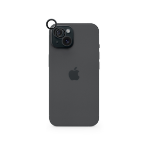 Epico Aluminium Lens Protector for Apple iPhone 15 / 15 Plus - čierna