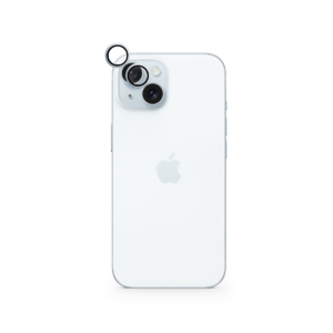 iStores by Epico Aluminium Lens Protector pre Apple iPhone 15 / 15 Plus - modrá