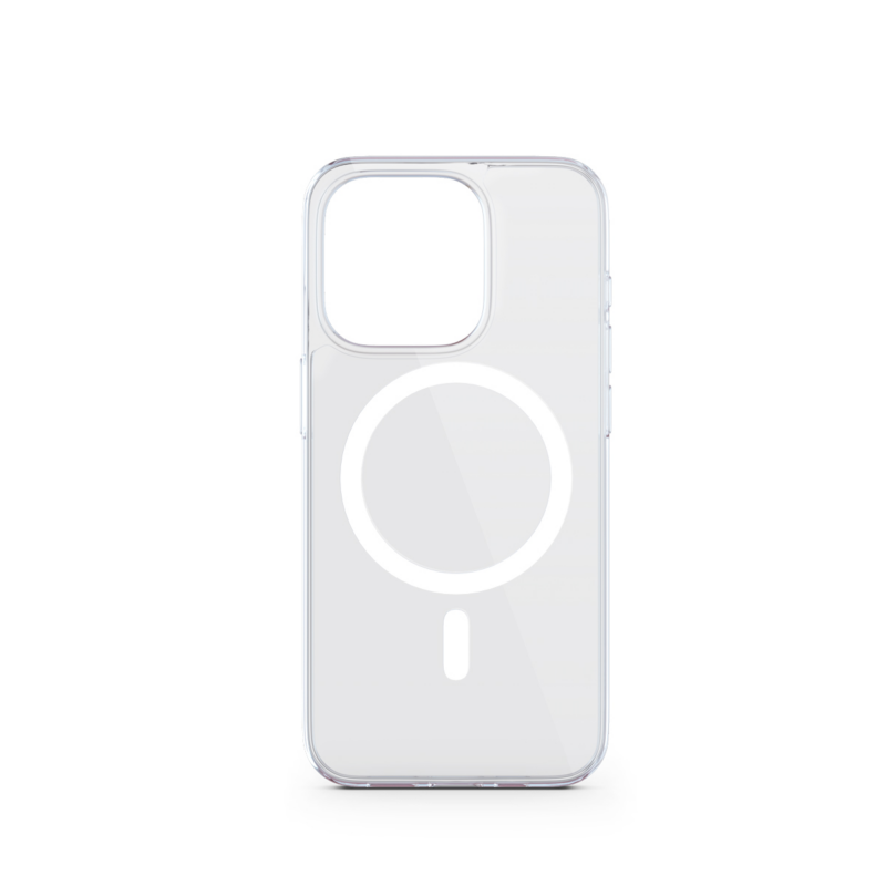 iStores by Epico Hero Magnetic - MagSafe Compatible Case iPhone 15 Plus - transparentný