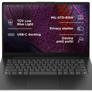 Lenovo V14 G4 AMN Ryzen3 7320U 8GB 512GB-SSD 14"FHD TN AG IntegRadeon Win11Home Black