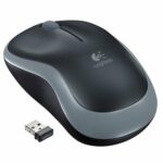 Logitech M185 - bezdrôtová myš - šedá