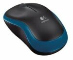 Logitech M185 - bezdrôtová myš - modrá