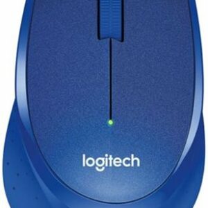 Logitech M330 Silent Plus - tichá bezdrôtová myš - modrá