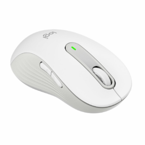 Logitech M650 L Left Signature - bezdrôtová myš - svetlo šedá