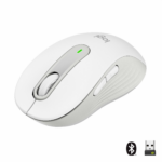 Logitech M650 M Signature - bezdrôtová myš - svetlo šedá