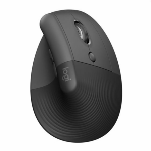 Logitech Lift Vertical ergonomická myš - grafitová