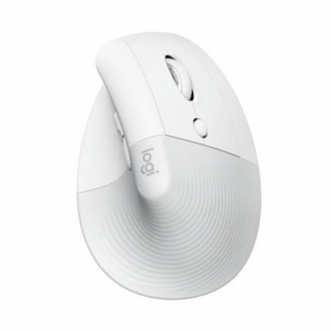 Logitech Lift Vertical ergonomická myš - svetlo šedá