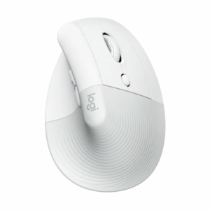 Logitech Lift for Mac Vertical ergonomická myš - white / pale grey