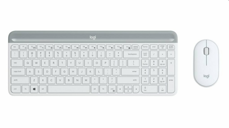 Logitech MK470 - tenká bezdrôtová klávesnica a myš