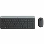 Logitech MK470 - tenká bezdrôtová klávesnica a myš