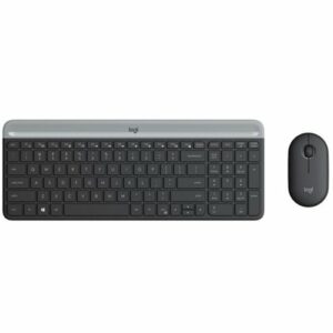 Logitech MK470 - tenká bezdrôtová klávesnica a myš