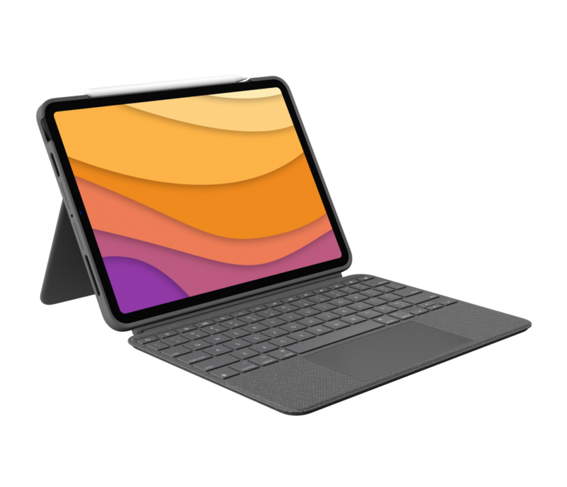Logitech COMBO TOUCH pre iPad Air (4. a 5. gen.) - šedá - US