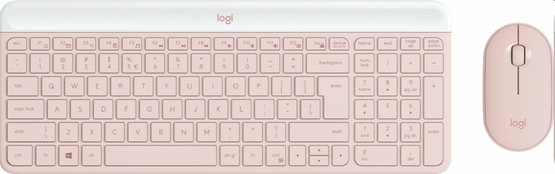 Logitech MK470 - tenká bezdrôtová klávesnica a myš