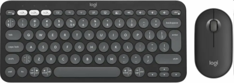 Logitech Pebble 2 combo - tenká bezdrôtová klávesnica a myš