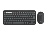 Logitech Pebble 2 combo pre Mac - tenká bezdrôtová klávesnica a myš