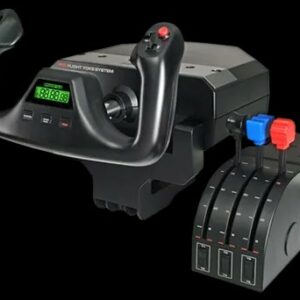 Logitech G Saitek PRO Flight Yoke System - letové simulačné barany a ovládač plynu