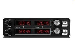 Logitech G Flight Radio Panel - profesionálny ovládač simulačnej komunikácie