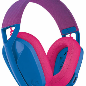 Logitech G435 LIGHTSPEED - bezdrôtové herné slúchadlá - modrá/malinová
