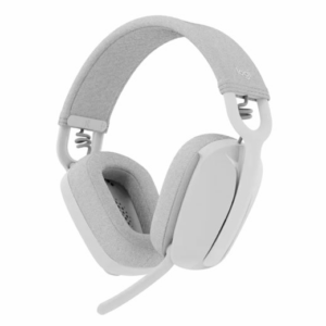 Logitech Zone Vibe 100 - ľahké bezdrôtové slúchadlá - biele