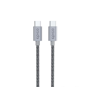 EPICO Opletený Kábel USB-C na USB-C 1.2M - Vesmirne šedá