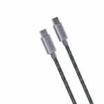 Epico 240W Opletený kábel USB-C to USB-C 2 m - Vesmírne šedá
