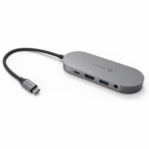 Adam Elements USB-C 3.1 5-in-1 480GB SSD Storage Hub - Grey