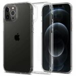 Spigen kryt Crystal Hybrid pre iPhone 12/12 Pro - Clear