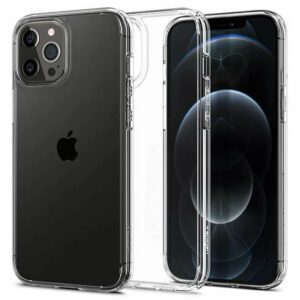 Spigen kryt Crystal Hybrid pre iPhone 12/12 Pro - Clear